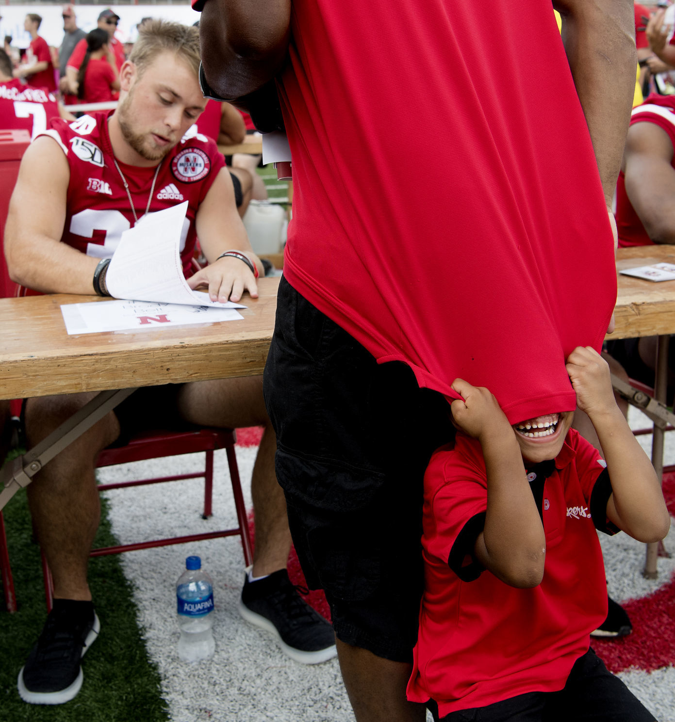 Husker fan day, 8.1